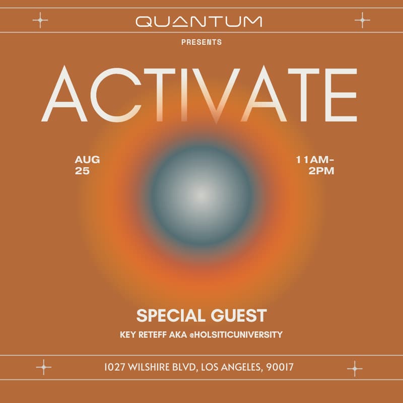 Cover Image for ACTIVATE by Quantum Wellness Spa