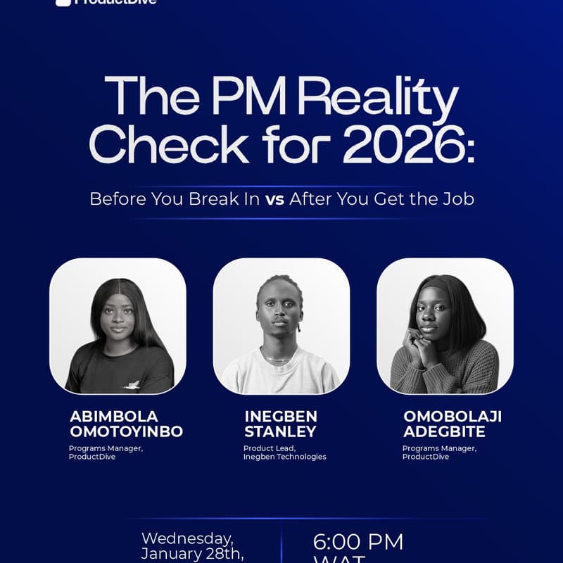 Cover Image for ProductDive Webinar