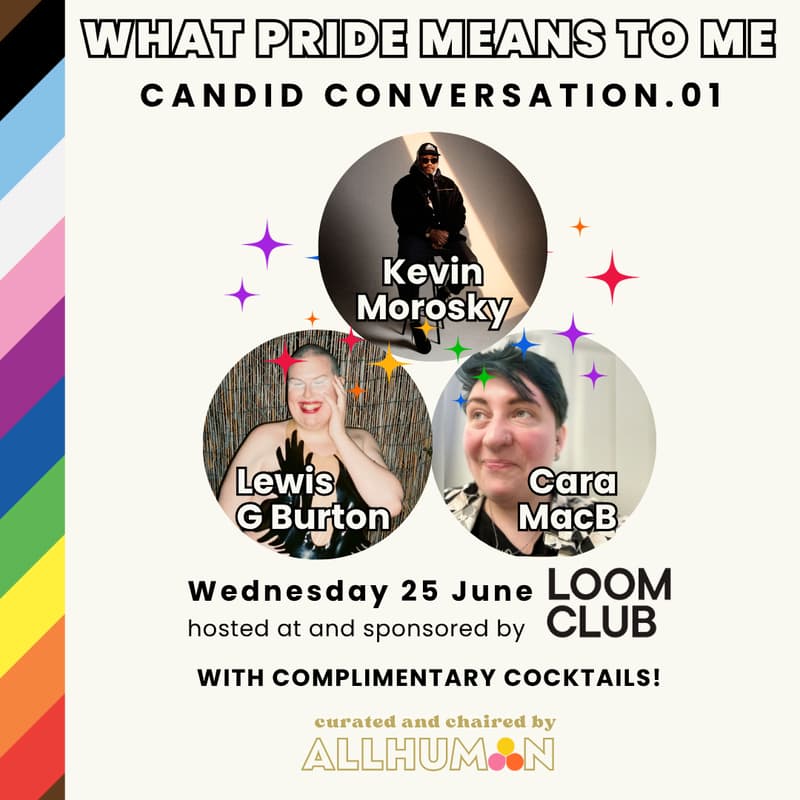 Cover Image for What Pride means to me... candid conversation celebrating diversity within the LGBTQI+ community