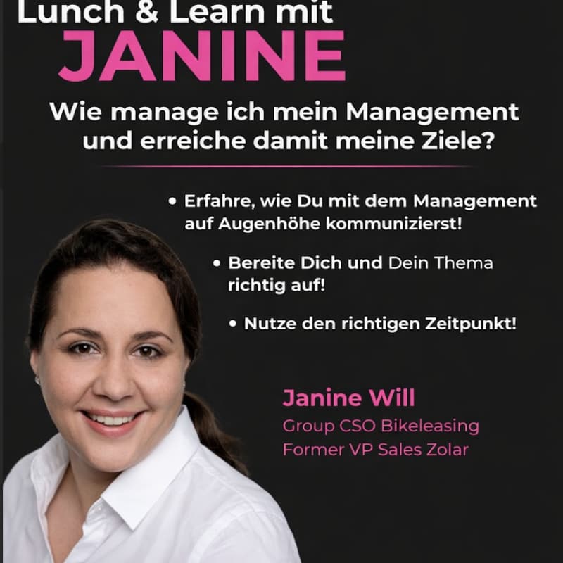 Cover Image for Lunch & Learn - Wie manage ich mein Management?