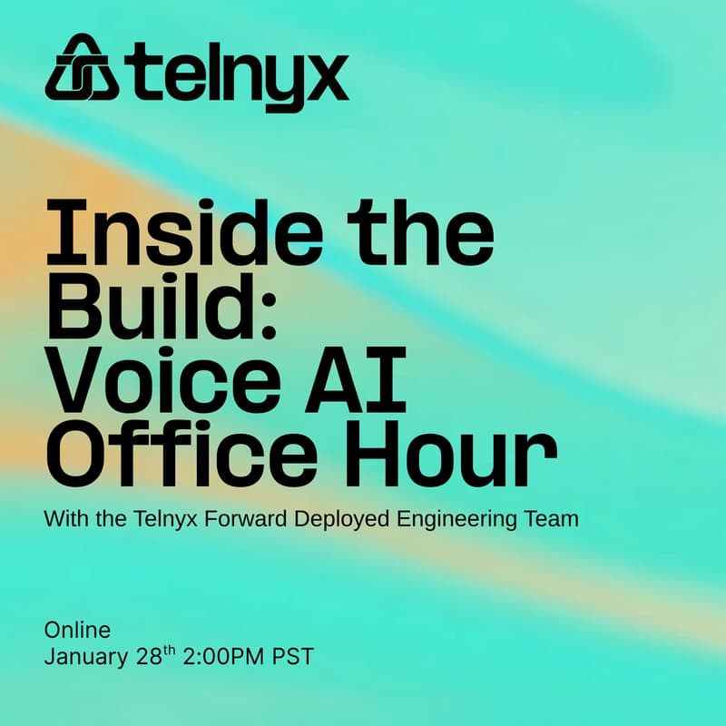 Cover Image for Inside the Build: Voice AI Office Hour