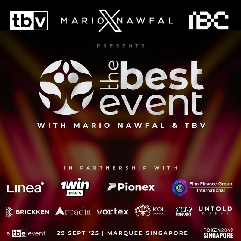 Cover Image for The Best Event with Mario Nawfal & TBV