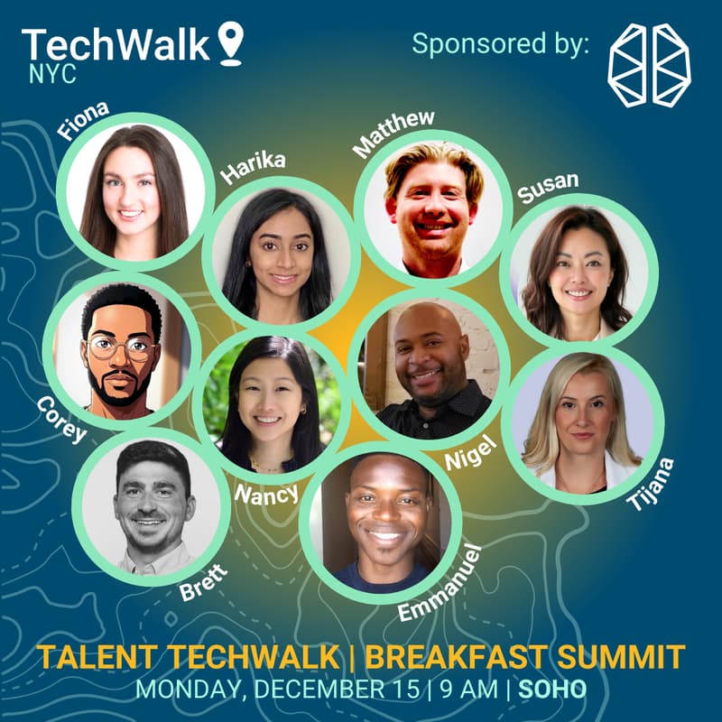 Cover Image for Talent TechWalk Breakfast Summit | NYC, 12/15