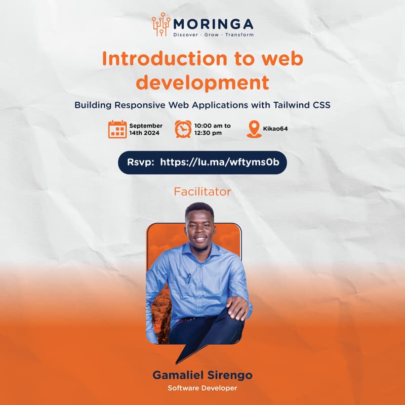 Cover Image for Introduction to web development : Building Responsive Web Applications with Tailwind CSS