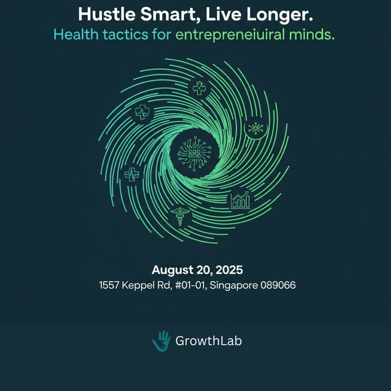 Cover Image for Hustle Smarter, Live Longer: Health Tactics for Entrepreneurial Minds