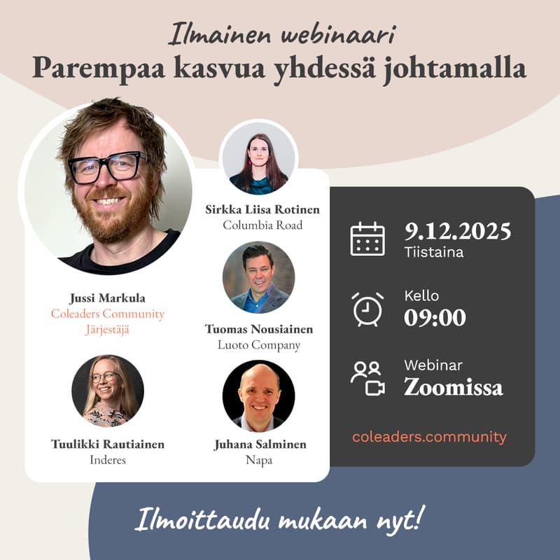 Cover Image for Parempaa kasvua yhdessä johtamalla