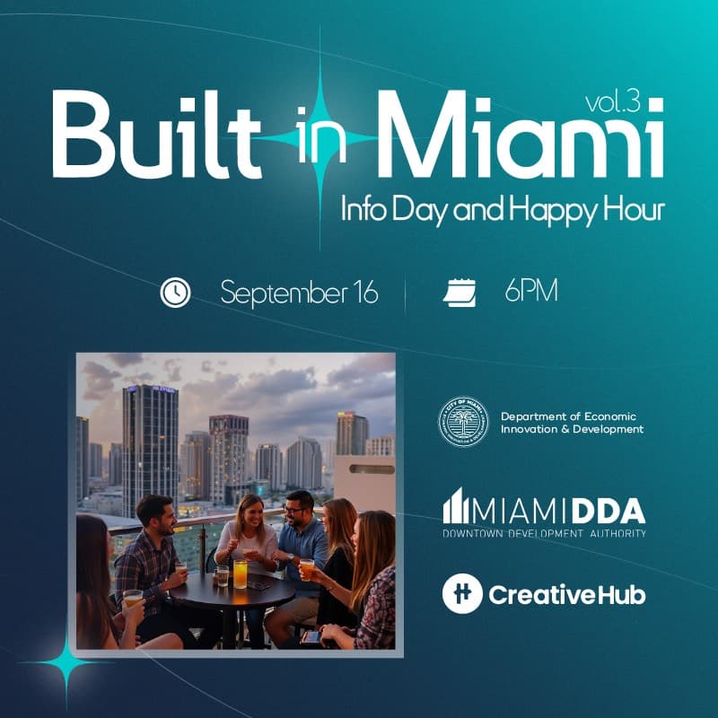 Cover Image for Built in Miami Info Day
