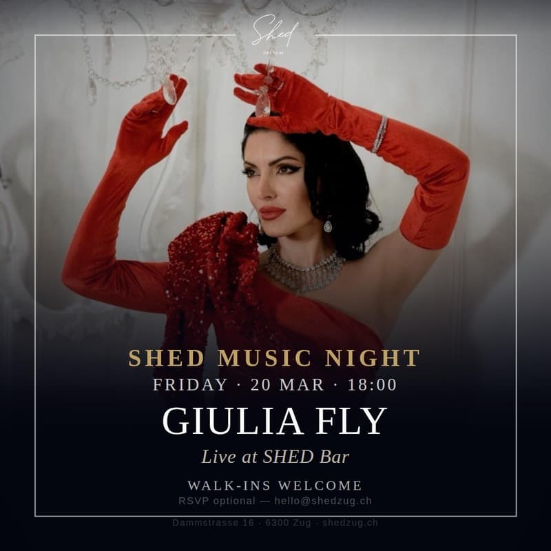 Cover Image for SHED Music Night - Giulia Fly