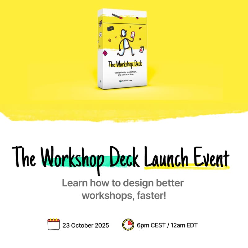 Cover Image for Design Better Workshops, Faster: Live Launch Training