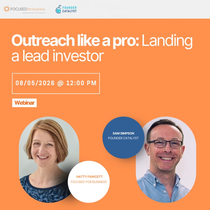 Cover Image for Outreach like a pro: Landing a lead investor