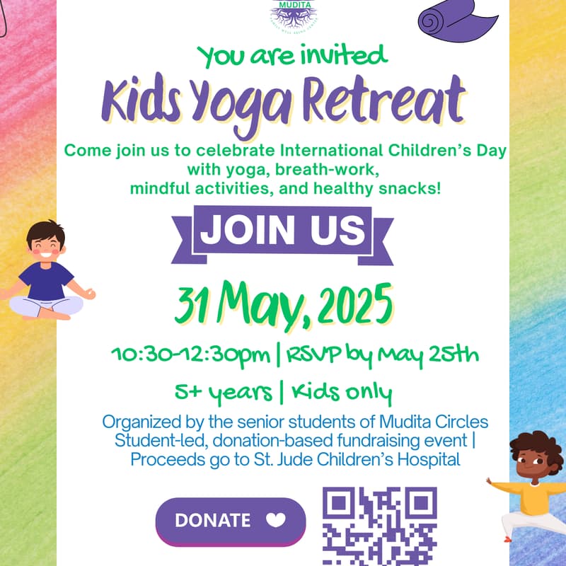 Cover Image for Kids Yoga Retreat - Fundraising Event