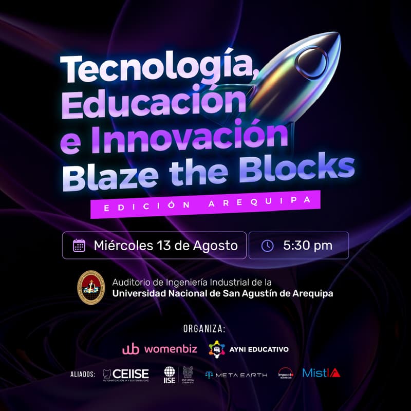 Cover Image for Tecnología, Educación e Innovación: Blaze the Blocks - ¡Edición Arequipa!