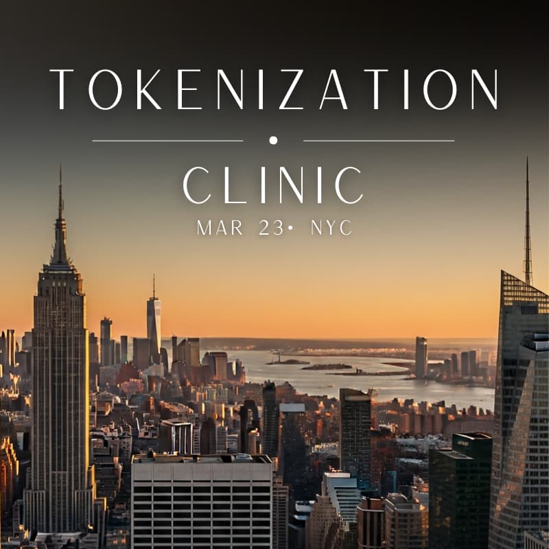 Cover Image for Tokenization Clinic NYC