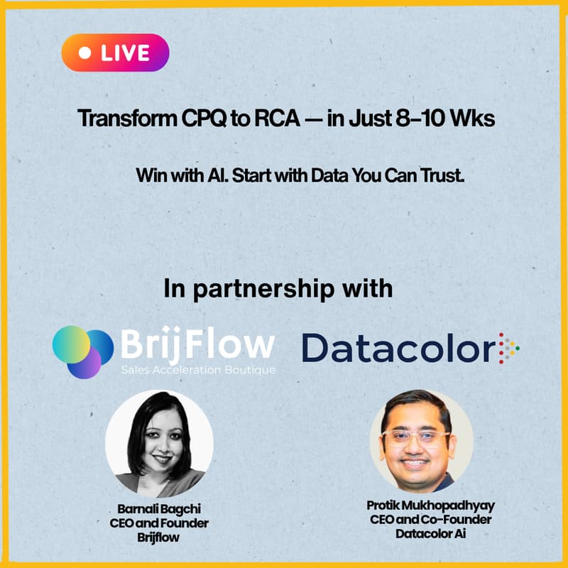 Cover Image for Transform CPQ to RCA — in Just 8–10 Weeks