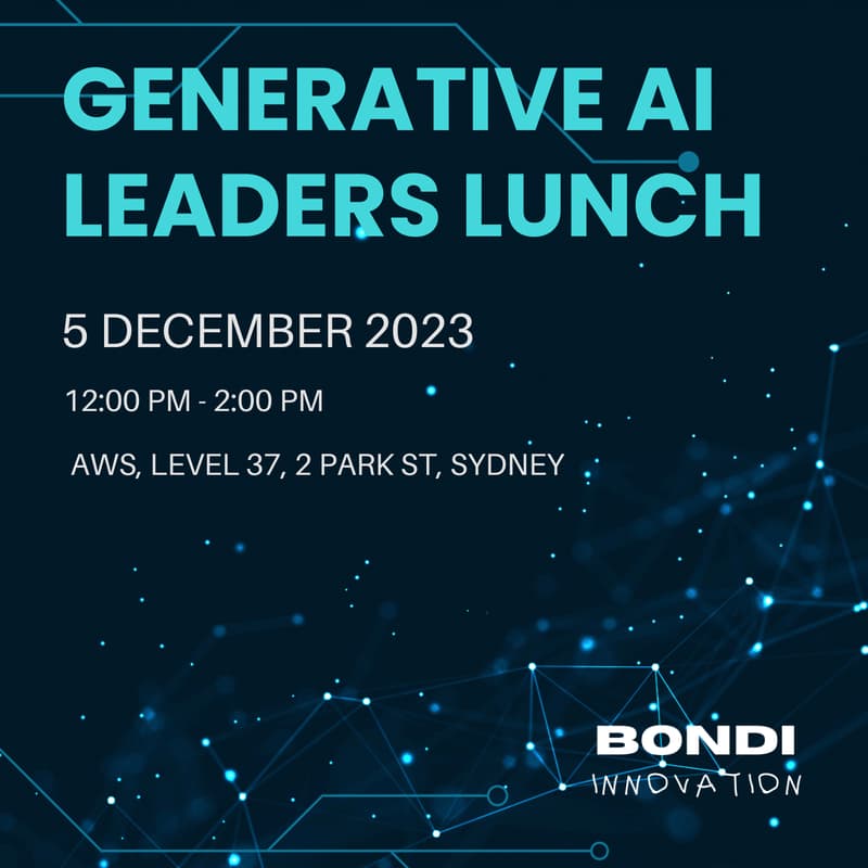 Cover Image for Generative AI Leaders Lunch