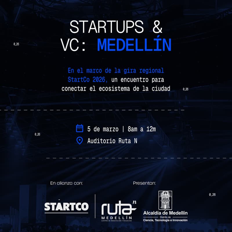 Cover Image for Startups & VC Call Medellín