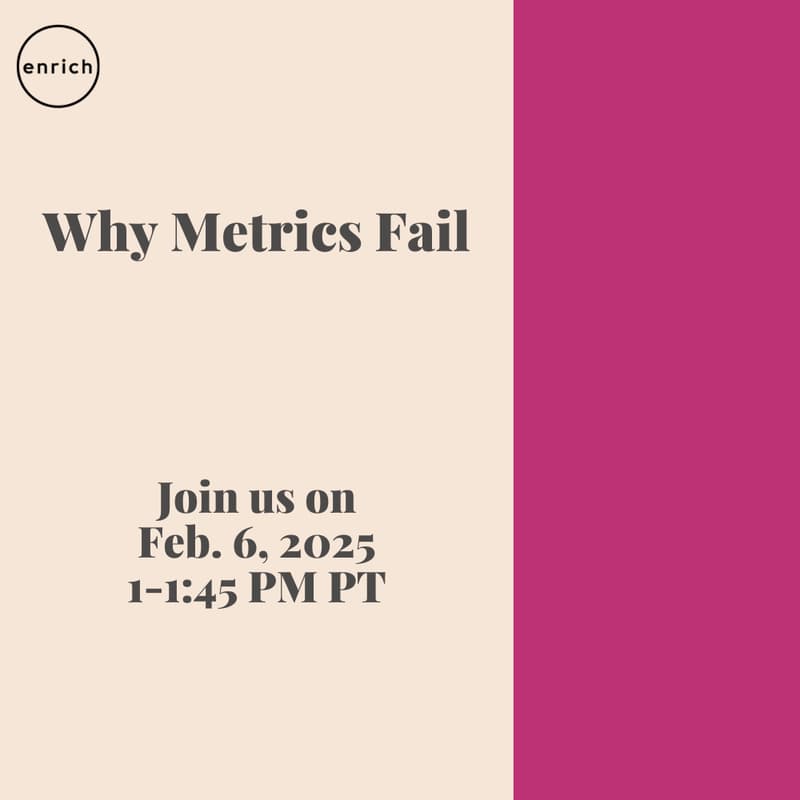 Cover Image for Why Metrics Fail