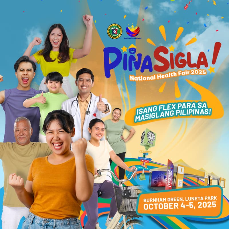 Cover Image for DOH "PINASIGLA!": National Health Fair 2025