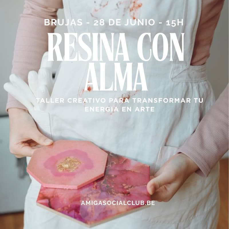 Cover Image for 🎨Resina con Alma✨: Taller creativo & emocional (BRUJAS)