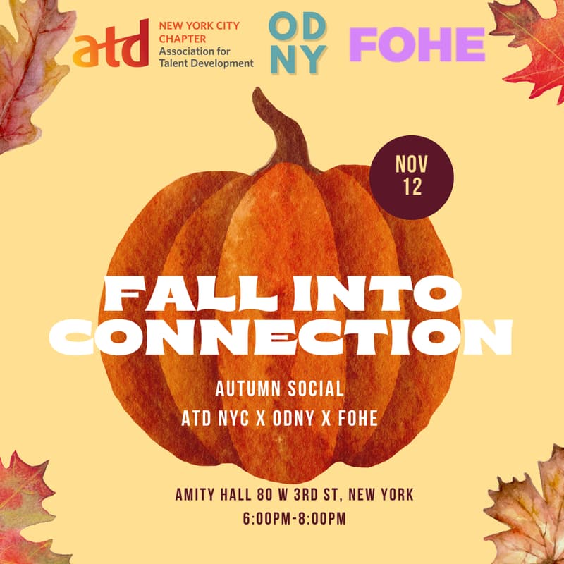 Cover Image for Fall Into Connection with ODNYxATDxFOHE: Autumn Social