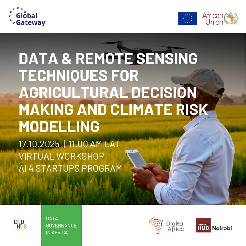 Cover Image for Data & Remote Sensing for Agricultural Decision Making and Climate Risk Modelling