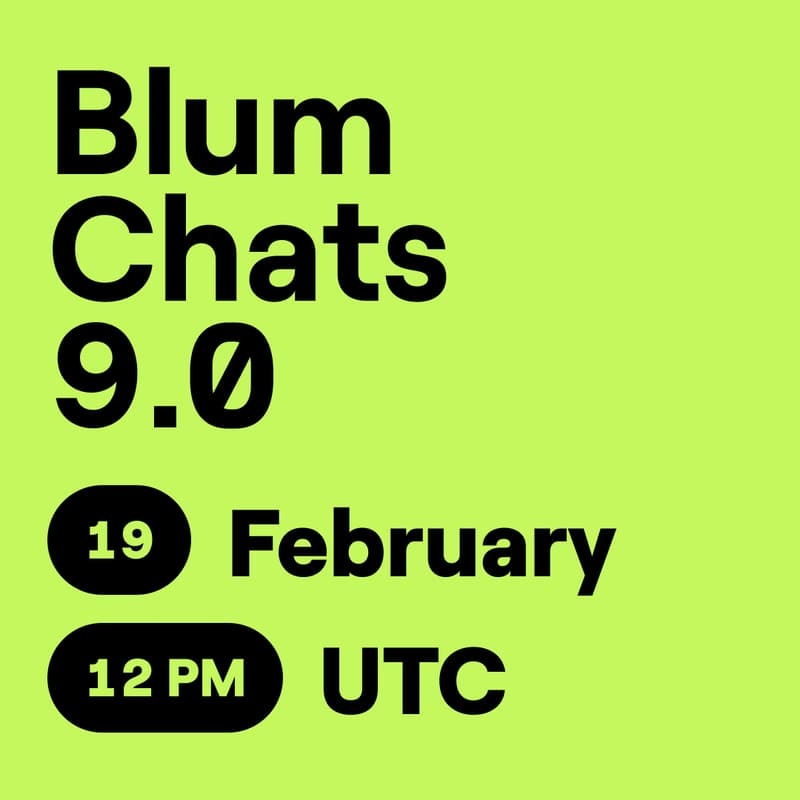 Cover Image for Blum live chat with Vlad (CMO) and Anton (COO)