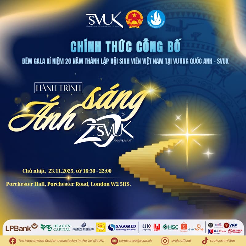 Cover Image for SVUK Gala Night 2025 - "Hành Trình Ánh Sáng"