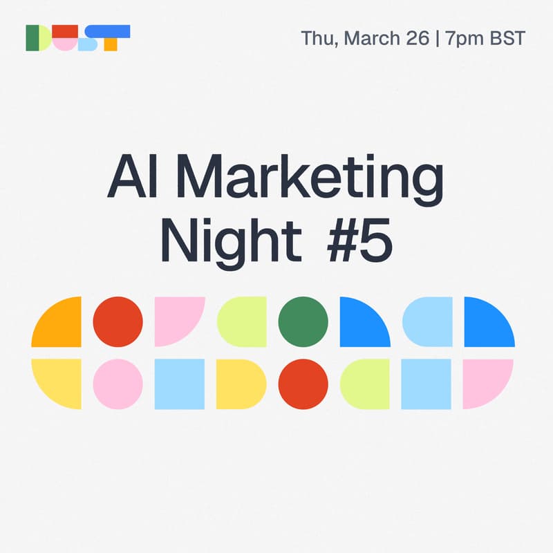 Cover Image for AI Marketing Night #5