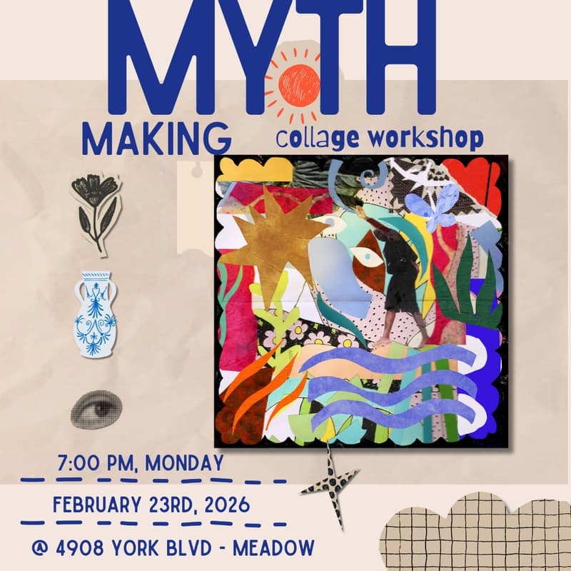Cover Image for Myth-Making Collage Workshop w/ Loveis Wise