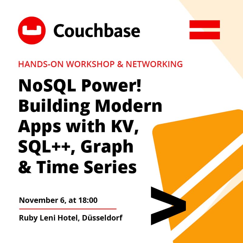 Cover Image for Hands-On Workshop & Networking NoSQL Power! Building Modern Apps with KV, SQL++, Graph & Time Series