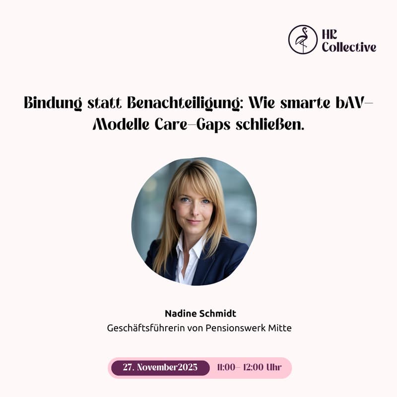 Cover Image for Bindung statt Benachteiligung: Wie smarte bAV-Modelle Care-Gaps schließen