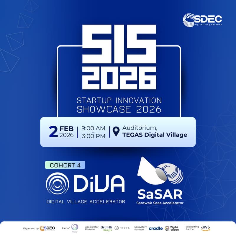 Cover Image for SDEC Startup Innovation Showcase (DiVA x SaSAR Demo Day)