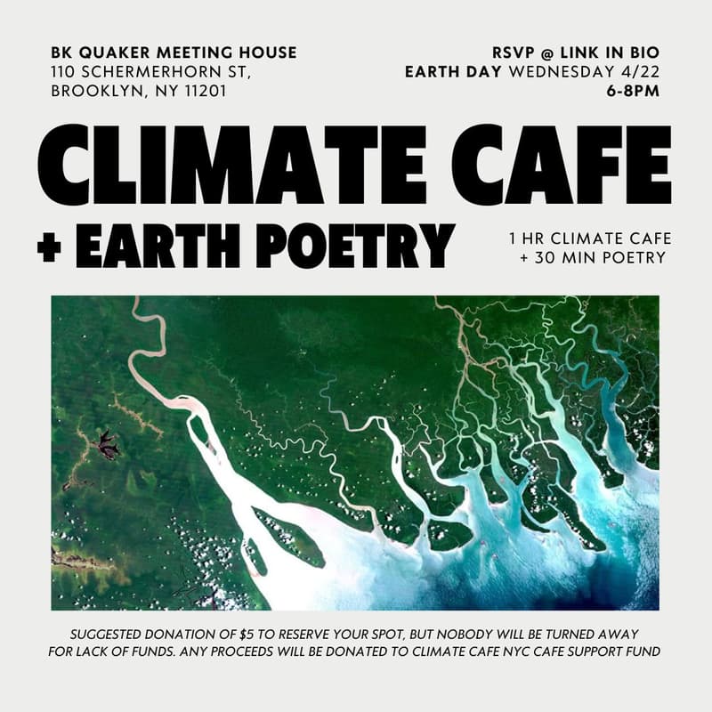 Cover Image for Climate Cafe & Earth Poetry