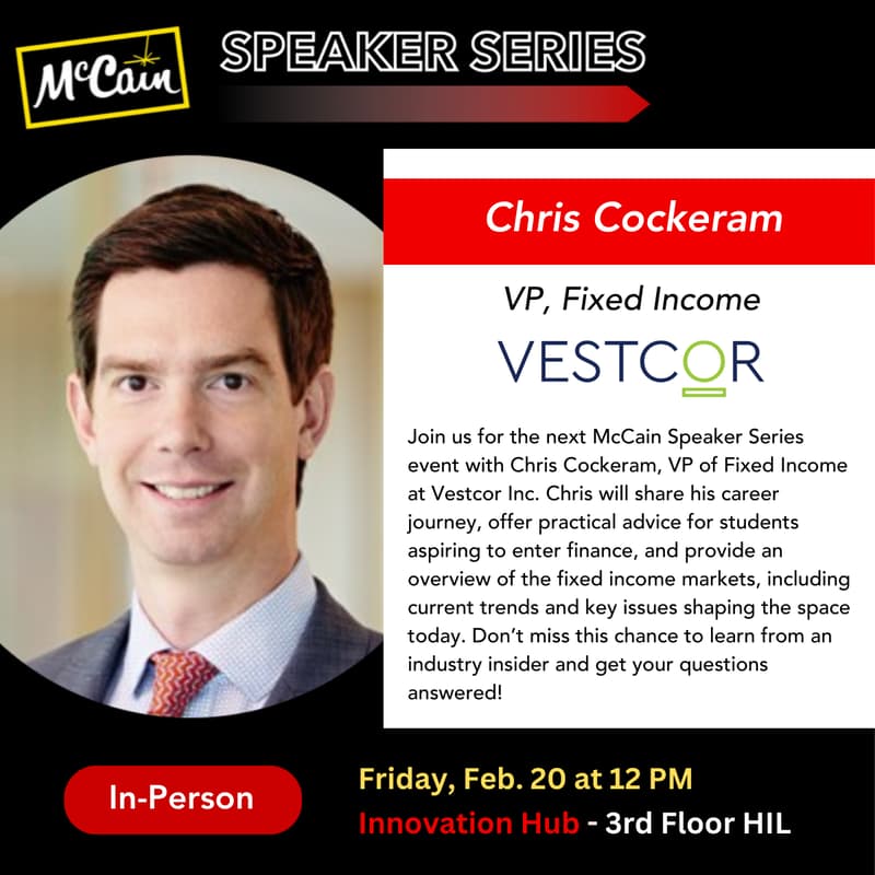 Cover Image for McCain Speaker: Chris Cockeram, Vestcor