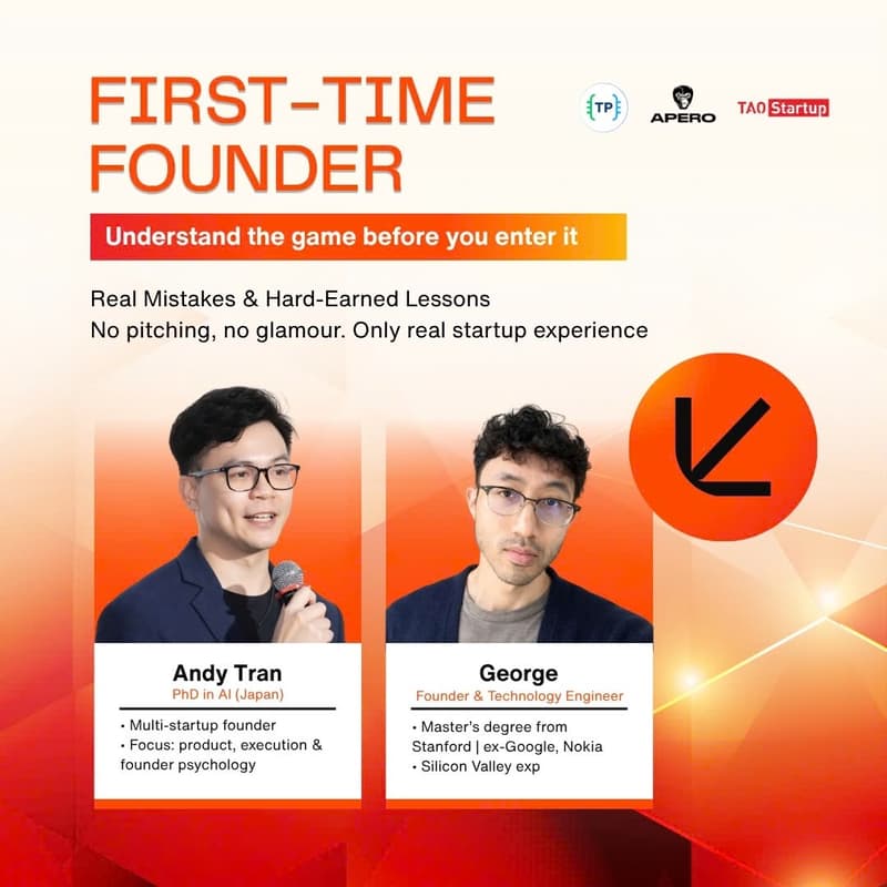 Cover Image for First-Time Founder – Lần đầu khởi nghiệp