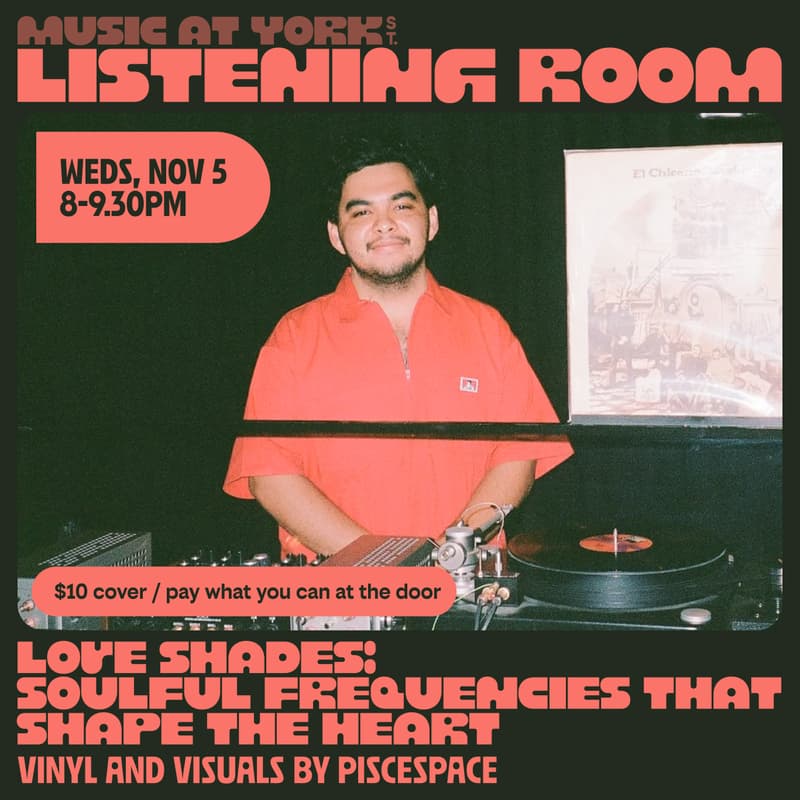 Cover Image for Listening Room: Love Shades — Soulful Frequencies That Shape The Heart by Piscespace