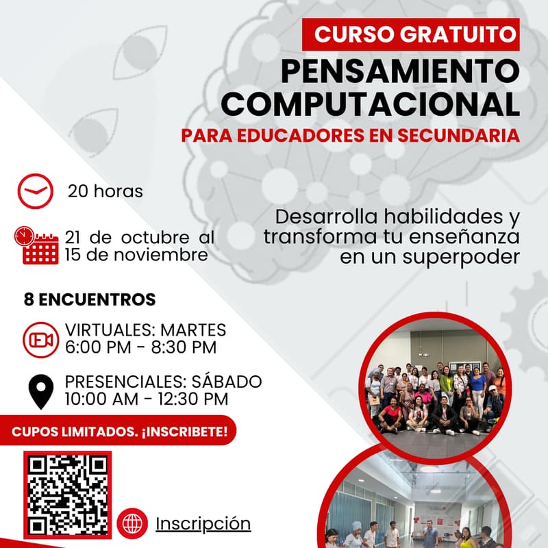 Cover Image for Inscripción curso de pensamiento computacional