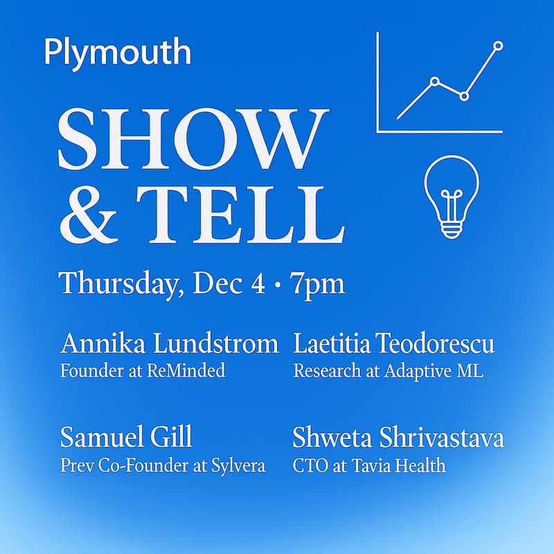 Cover Image for Show and Tell with Plymouth Community