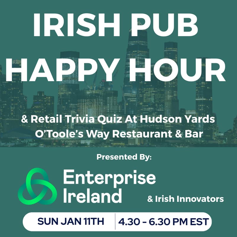 Cover Image for Irish Pub Happy Hour & Retail Trivia Quiz At Hudson Yards