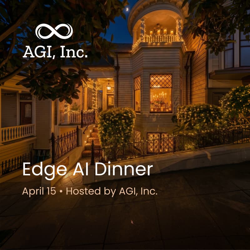 Cover Image for Edge AI Dinner by AGI, Inc.