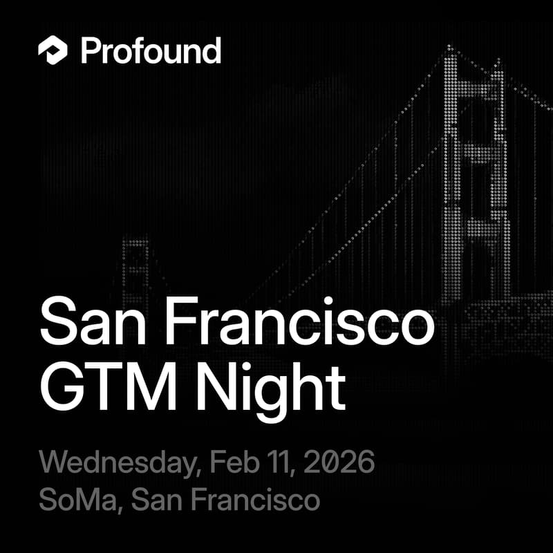 Cover Image for Profound x SF GTM Operators Happy Hour