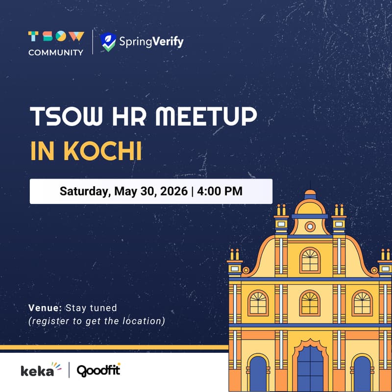 Cover Image for TSOW HR Meetup in Kochi