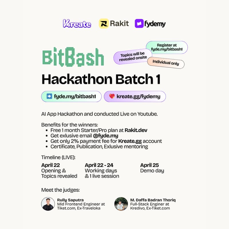 Cover Image for BitBash Hackathon Batch 1