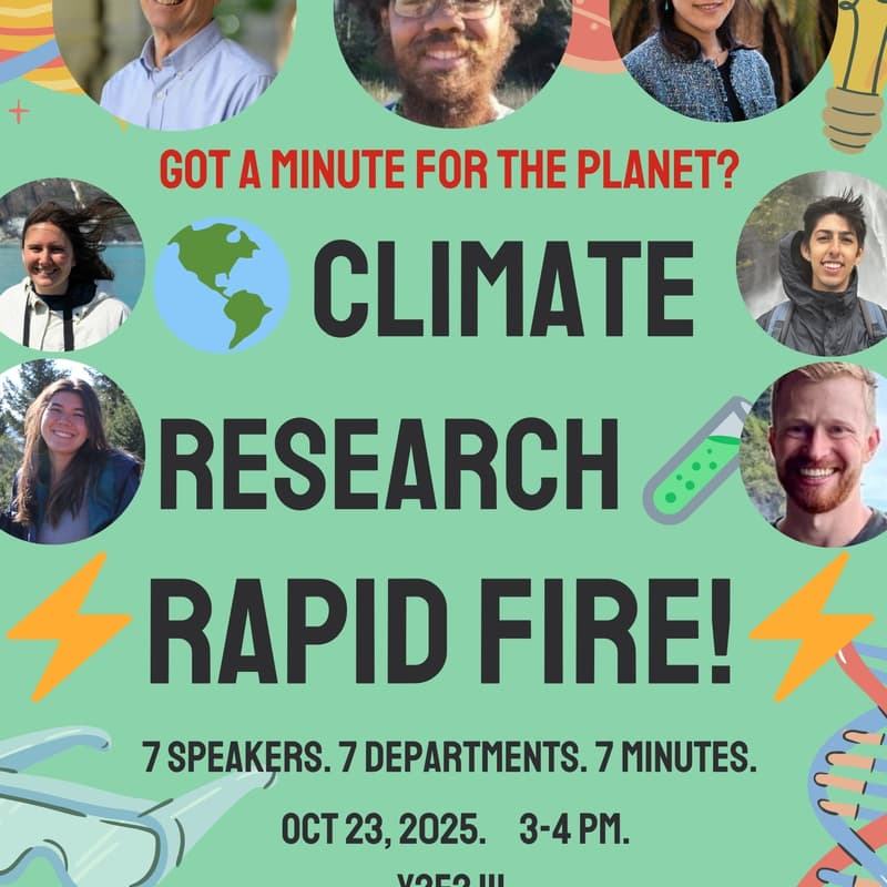Cover Image for Climate Research Rapid Fire!