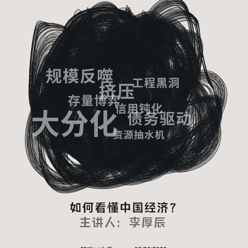 如何看懂中国经济？（李厚辰） 的封面图片