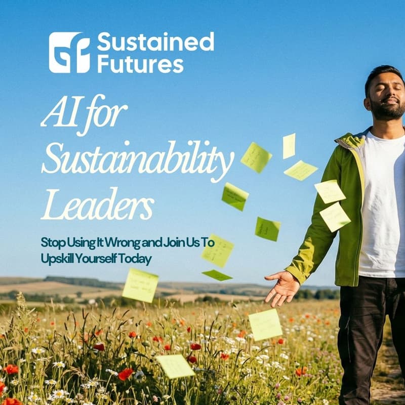 Cover Image for AI for Sustainability Leaders: Stop Using It Wrong