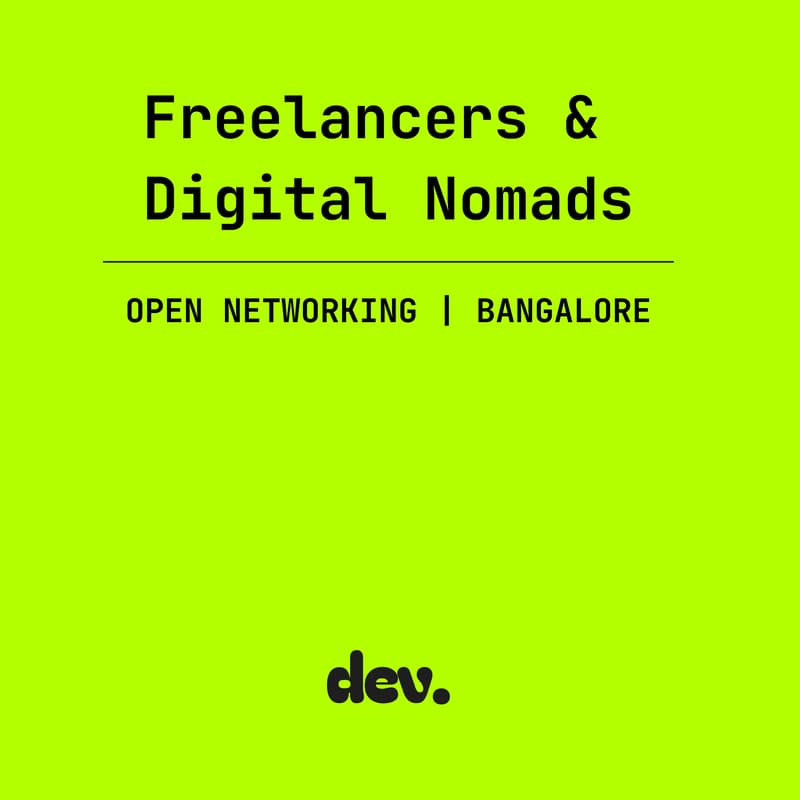 Cover Image for Freelancers & Digital Nomads Networking