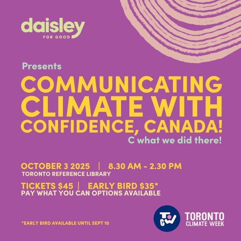 Cover Image for COMMUNICATING CLIMATE WITH CONFIDENCE, CANADA! (C what we did there)
