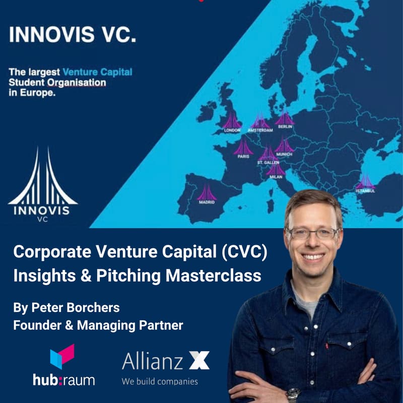Cover Image for CVC & Pitching Insights with Peter Borchers x Innovis VC