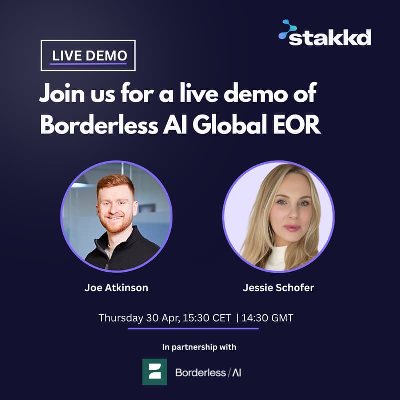 Cover Image for Borderless AI Demo: AI EOR & Global Payroll